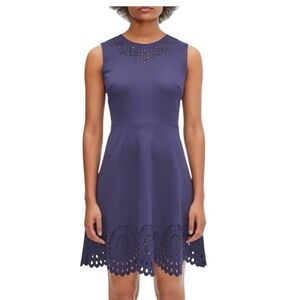 Kate Spade Cutwork Ponte A-Line Dress – Size 2